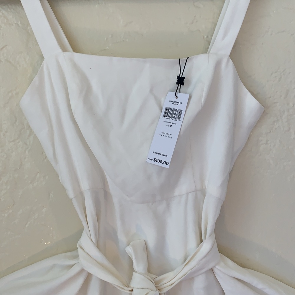 NWT summer dress white